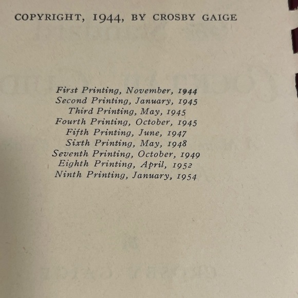 VINTAGE Standard Cocktail Guide (1944) - Picture 2 of 5